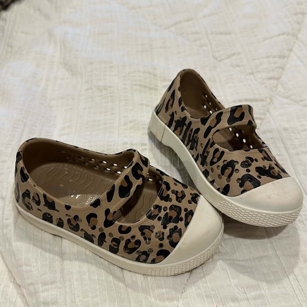 LEOPARD TODDLER SHOES